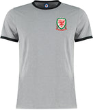 Wales / Welsh Retro World Cup Ringer T-Shirt - 5 Colours