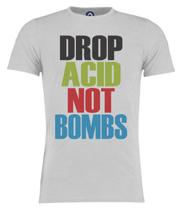Drop Acid Not Bombs Bez Happy Mondays T-Shirt