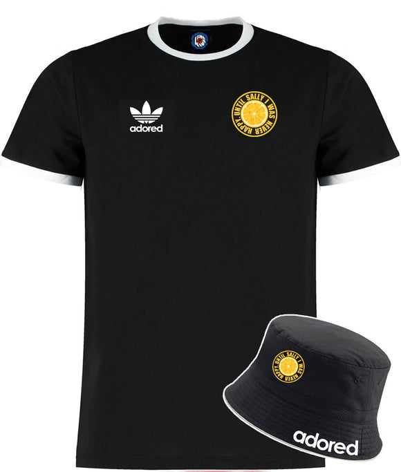 COMBO SET Until Sally Adored Ringer T-Shirt & Bucket Hat Combo Set