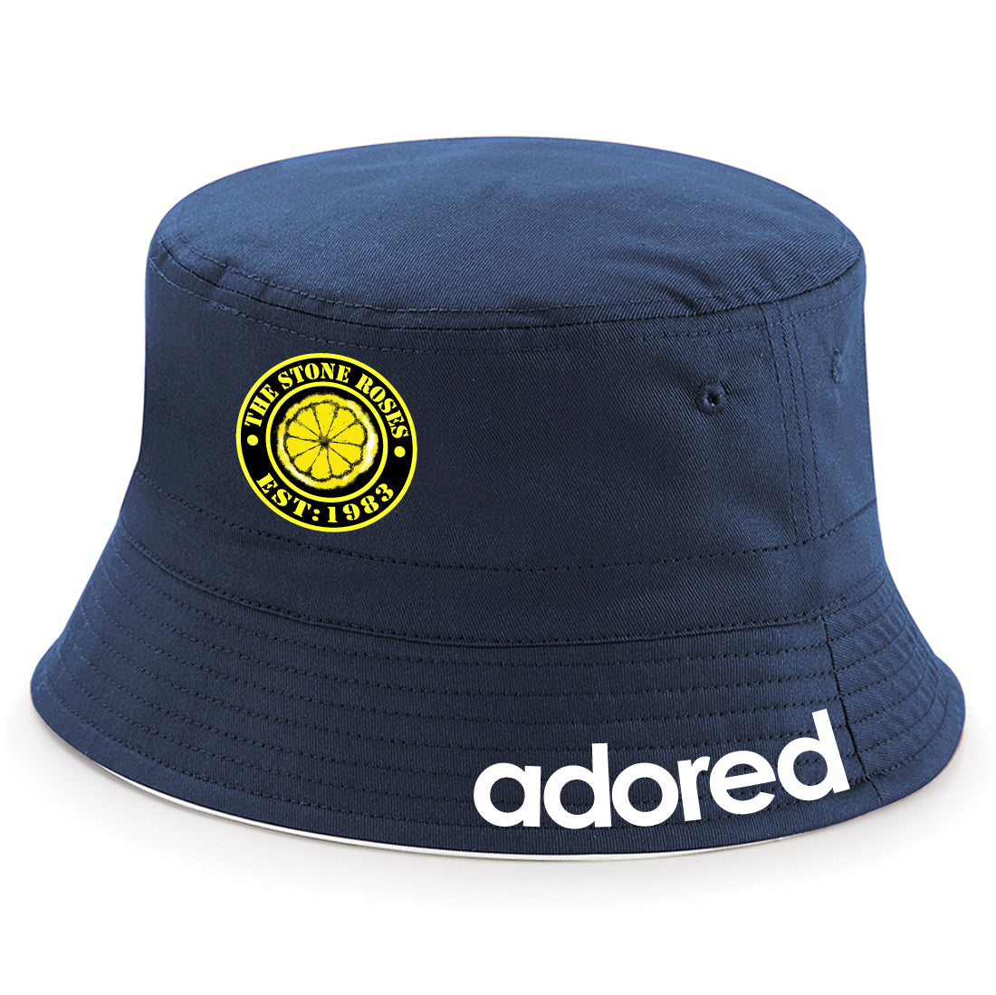 Established 1983 Roses Adored Lemon Bucket Hat – Colours
