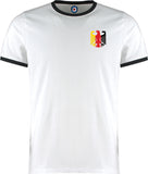 Germany Retro World Cup Ringer T-Shirt - 5 Colours
