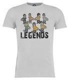 Manchester Legends Designed By Parka Monkey T-Shirt - 3 Colours