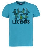 Manchester Legends Designed By Parka Monkey T-Shirt - 3 Colours
