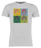 Oasis Noel & Liam Gallagher Andy Warhol Pop Art T-Shirt - Adults & Kids Sizes