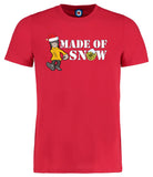 Made Of Snow Christmas Ian Brown Parka Monkey T-Shirt - 7 Colours