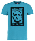 Adored Shaun Ryder Happy Mondays Call The Cops Pop Art T-Shirt