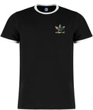 Adored Pollock Small Logo Ringer T-Shirt - 5 Colours