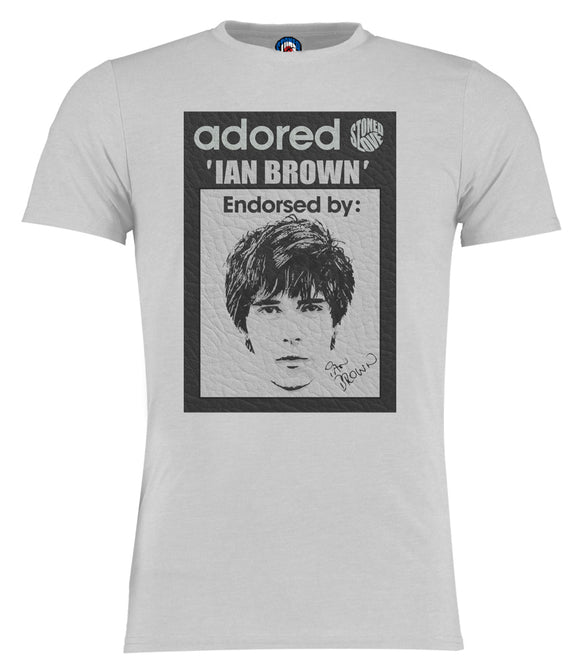Stone Roses Adored Ian Brown Pop Art T-Shirt - Adults & Kids Sizes