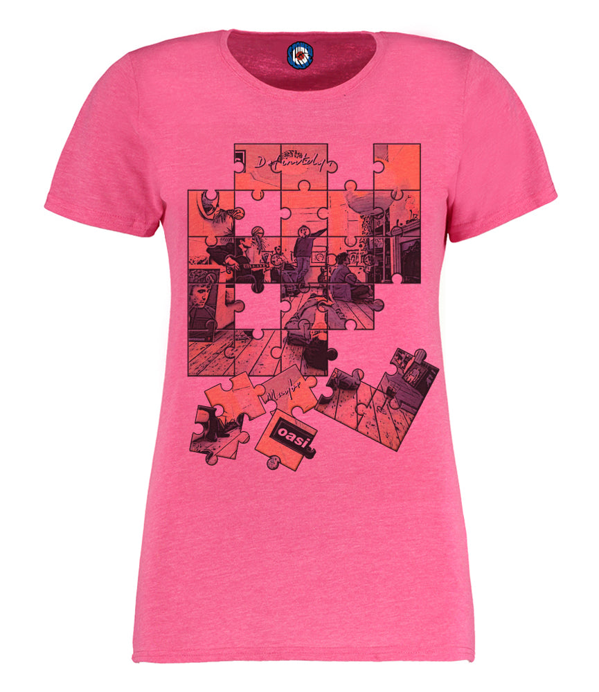 Oasis Definitely Maybe JigSaw T-Shirt - Adults & Kids Sizes