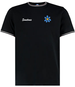 Sometimes Daisy Fashion Fitted Tipped T-Shirt - 3 Colours