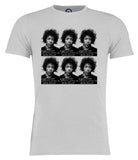 Jimi Hendrix Famous Mug Shots T-Shirt - 3 Colours