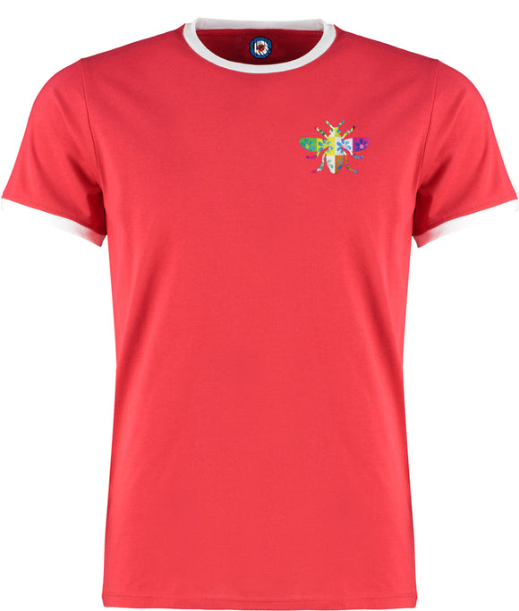 James Manchester Bee Quality Ringer T-Shirt - 5 Colours