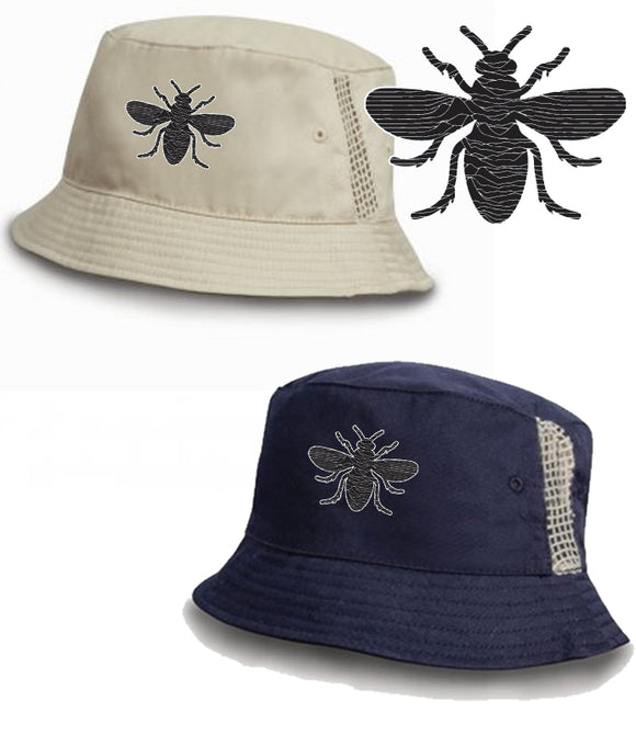 Joy Division Manchester Bee Ian Curtis Bucket Hat - 2 Colours