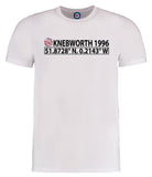 Knebworth 1996 Live Forever Oasis Coordinates I Was There T-Shirt - 4 Colours