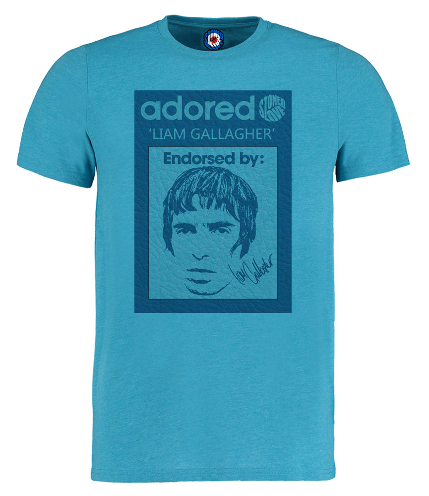 Oasis Adored Liam Gallagher Pop Art T-Shirt - Adults & Kids Oasis Adored Liam Gallagher Pop Art T-Shirt - Adults & Kids