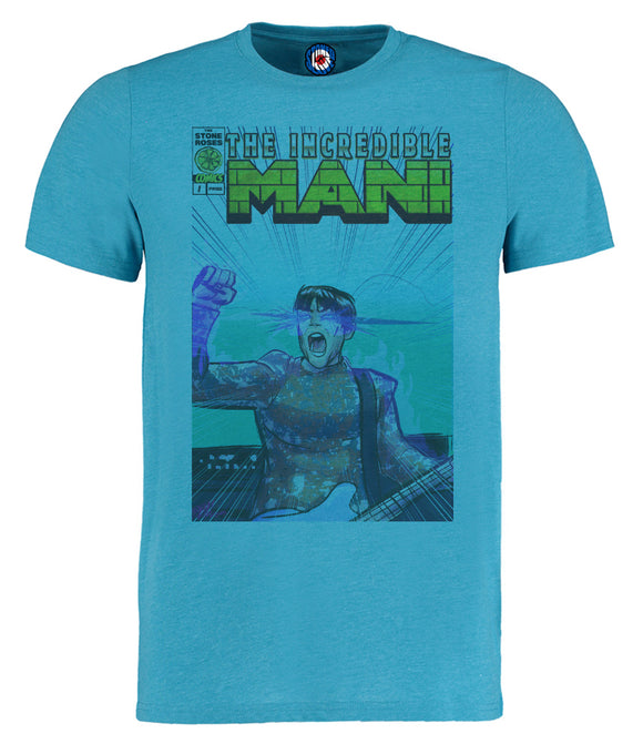 The Incredible Mani Stone Roses Comic Style T-Shirt