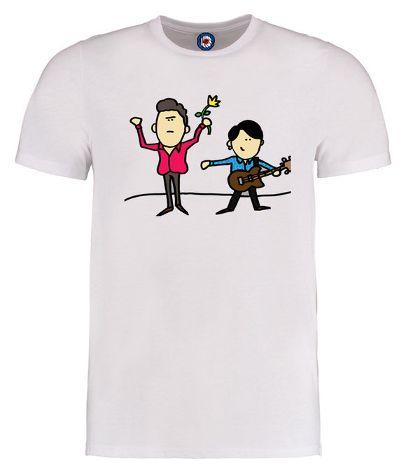 Comic Morrissey & Marr The Smiths T-Shirt - Adults & Kids Sizes