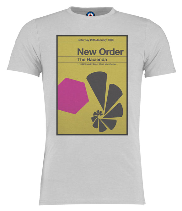 New Order Hacienda 1983 Vintage T-Shirt