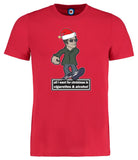 Noel Gallagher All I Want For Christmas Cigarettes & Alcohol T-Shirt - 6 Colours