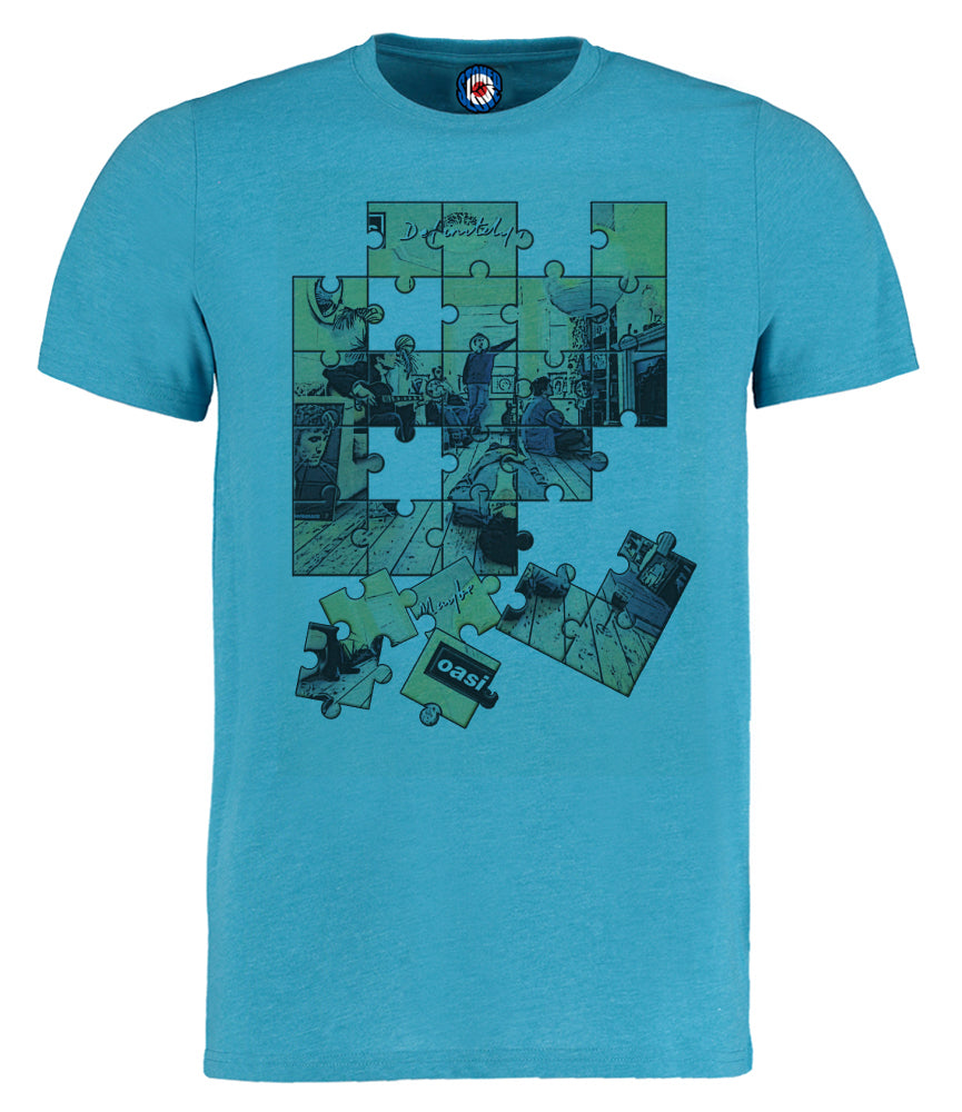 Oasis Definitely Maybe JigSaw T-Shirt - Adults & Kids Sizes
