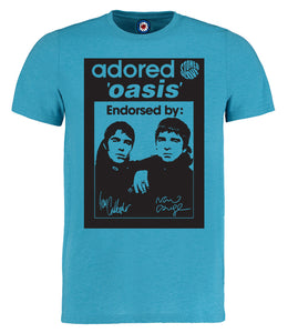Adored Oasis Gallagher Brothers T-Shirt - 5 Colours