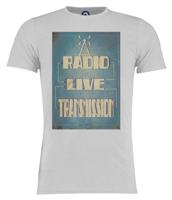 Ian Curtis Joy Division Radio Live Transmission T-Shirt