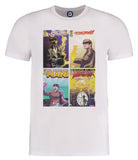 Stone Roses Super Hero Comic Book Style T-Shirt - Adults & Kids Sizes