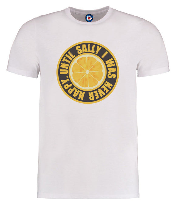 Until Sally I Was Never Happy Lemon Stone Roses T-Shirt