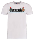 Snowasis Gallagher Brothers Merry Christmas Parka Monkey T-Shirt - 7 Colours