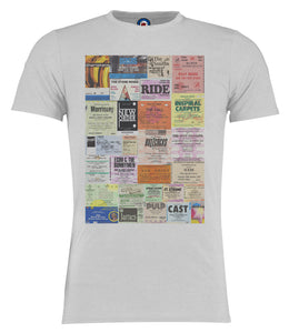 I Was There Was You ? Gig Ticket Oasis – Pulp – Shack – Soup Dragons – Ride T-Shirt